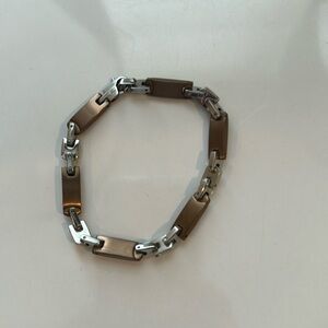 Stainless 🔥sale🔥Brown IP  plated bracelet